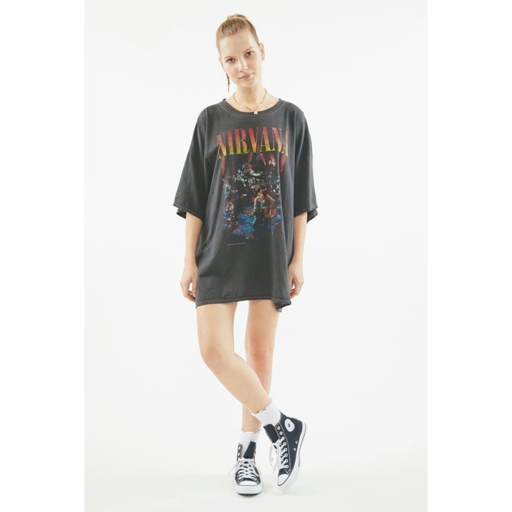 ✨SOLD!! ✨ Nirvana Nevermind Graphic Boyfriend T- Shirt